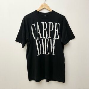 “Carpe Diem” Black Unisex Graphic T-Shirt